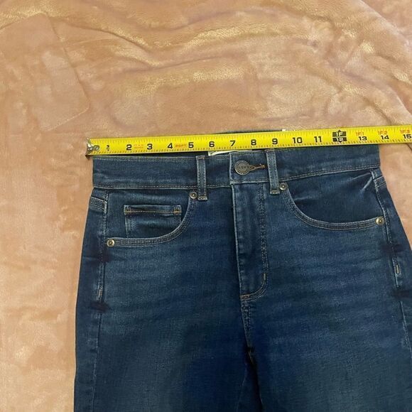 LOFT  NWT slim Pockets skinny crop jeans size 2P/ 26 - Picture 8 of 10